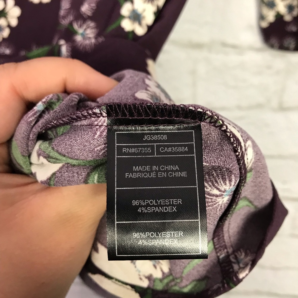 JACK by BB Dakota Floral Strappy 3/4 Sleeve Dress - Picture 6 of 6